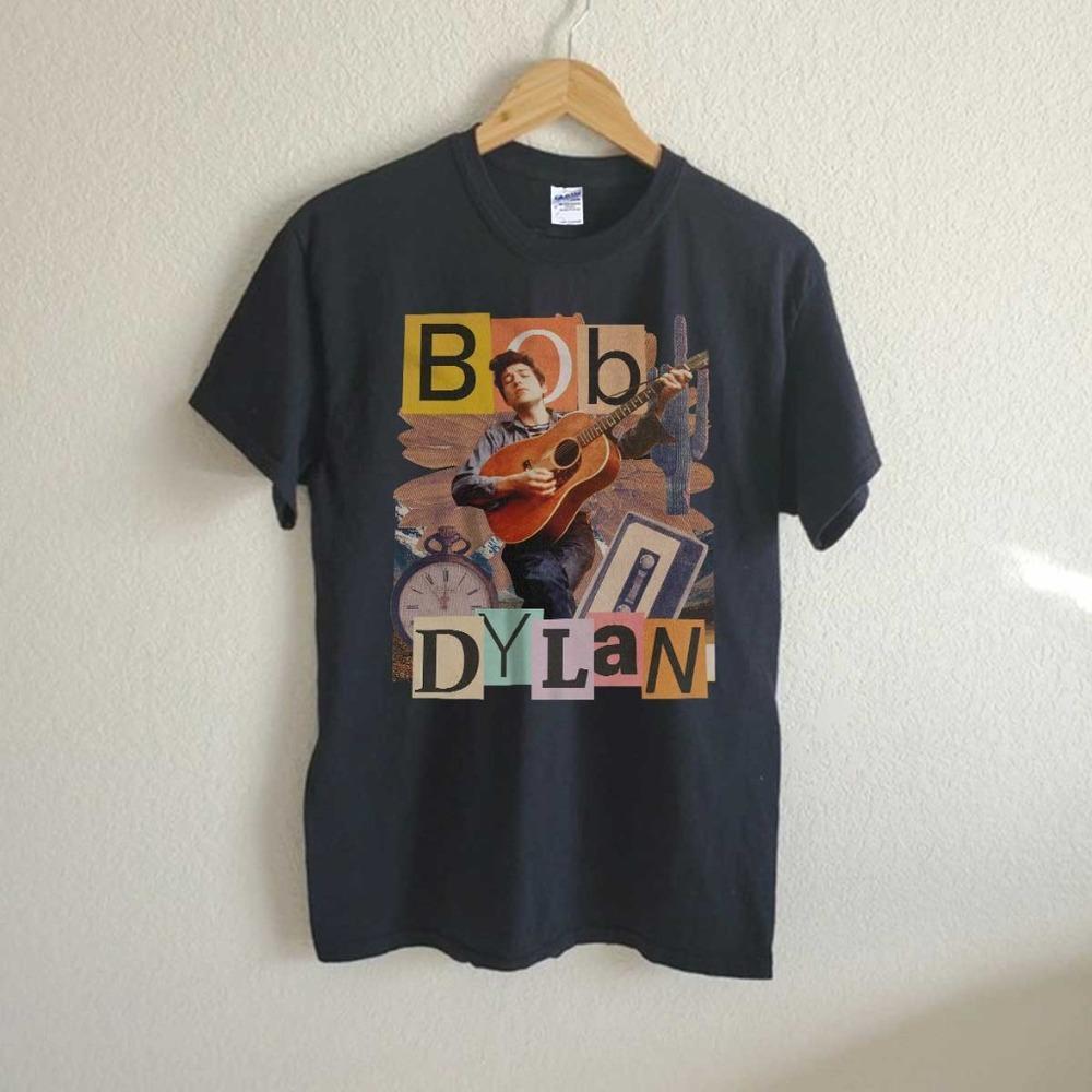Bob Dylan Unisex Black T-Shirt